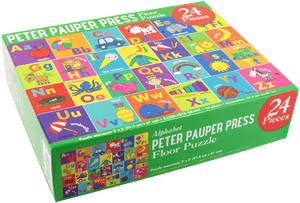 Peter Pauper Press Kids Floor Puzzle Alphabet