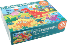 Load image into Gallery viewer, Peter Pauper Press Kids Floor Puzzle Dinosaurs
