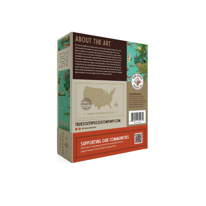 True South Puzzles Books Cards Games and Puzzles - Games and Puzzles Lake Living Puzzle