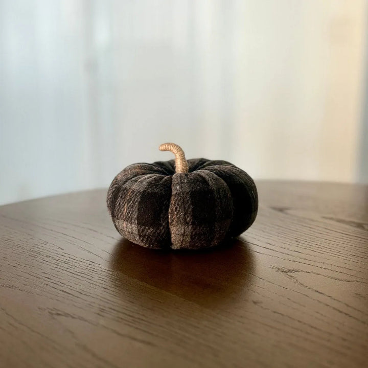 Collins Painting &amp; Design Home Decor - Seasonal Large Dakota Plaid Pumpkin