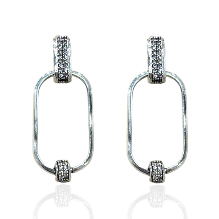 TAT2 Designs Jewelry - Earrings Vintage Silver Large Elise Earrings