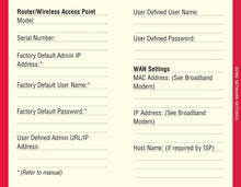 Load image into Gallery viewer, Peter Pauper Press Large Print Black Internet Address &amp; Password Organizer
