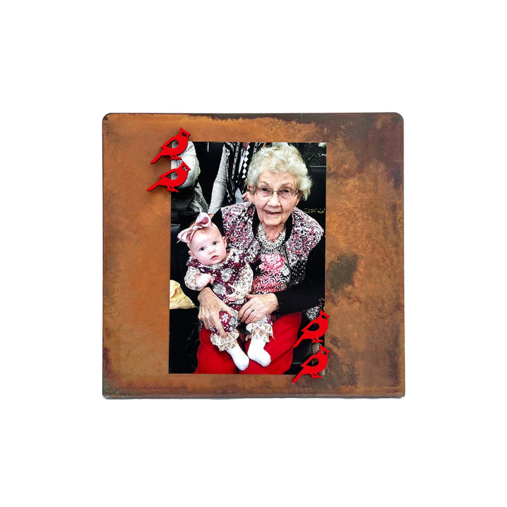 Spunky Fluff Proudly handmade in South Dakota, USA Limited Edition Cardinal Bird Magnets, Mini