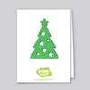 Spunky Fluff Proudly handmade in South Dakota, USA Limited Edition Christmas Tree Magnet, Large