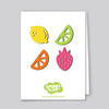 Spunky Fluff Proudly handmade in South Dakota, USA Limited Edition Fruit Magnets, Mini
