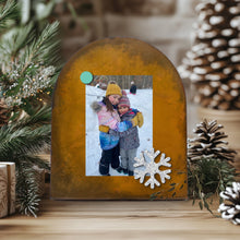 Load image into Gallery viewer, Spunky Fluff Proudly handmade in South Dakota, USA Limited Edition Snowflake Magnet, Large
