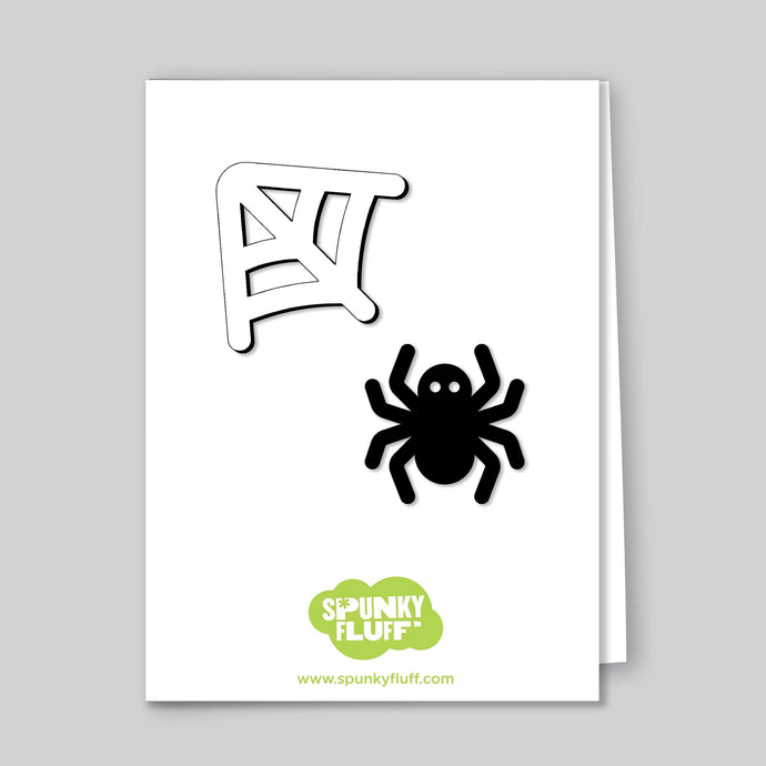Spunky Fluff Proudly handmade in South Dakota, USA Limited Edition Spider Magnet Set, Small