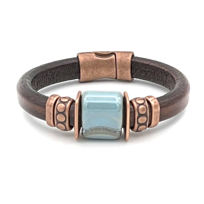 Montana Leather Designs Lodge Bracelet Colorado/Brown