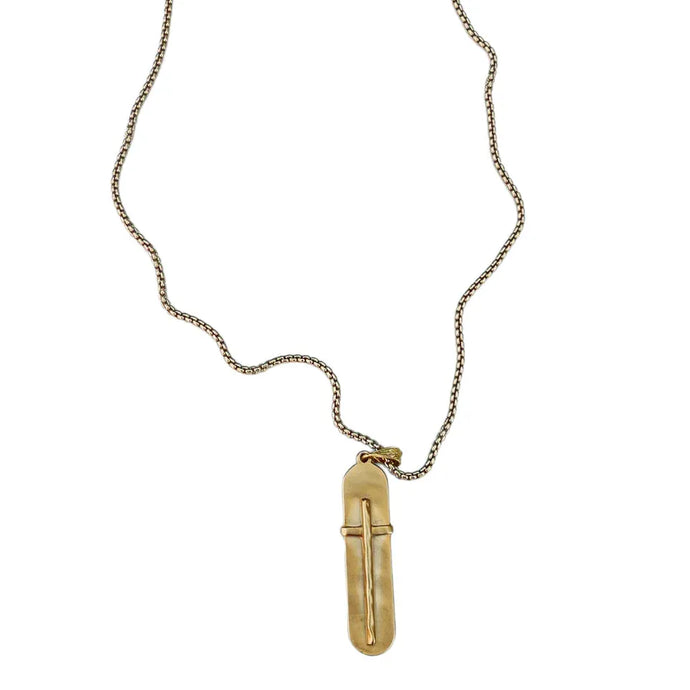 LJ Sonder Jewelry - Bracelets Long Cross Necklace