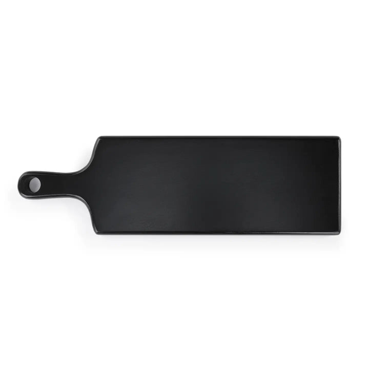 Demdaco Home Decor - Kitchen Gourmet Entertaining - Serveware Functional Long Ebony Wood Serving Board