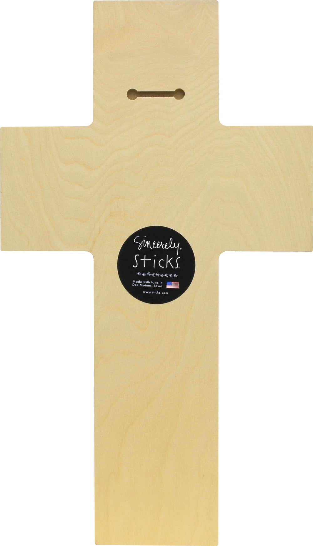 Sincerely Sticks Cross Plaques Love & Faith Cross Plaque