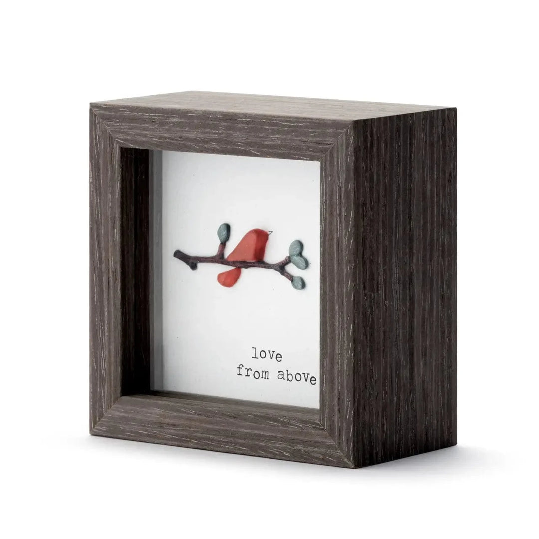 Demdaco Decor Love From Above Shadow Box