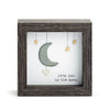 Demdaco Decor Love You To The Moon Shadow Box