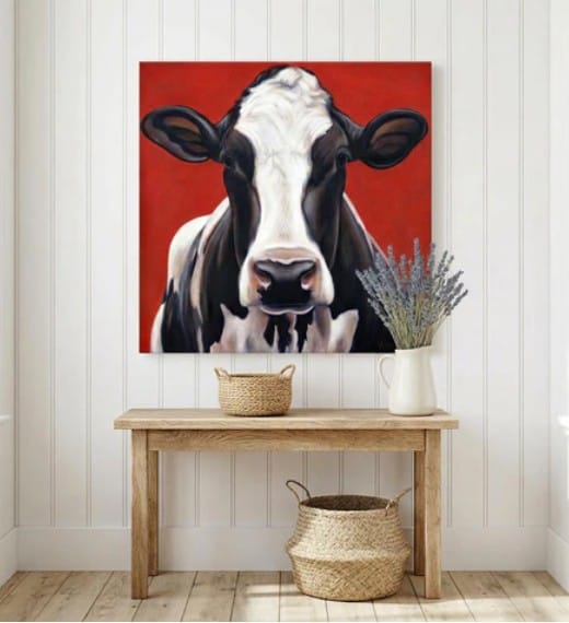 Steel Cow LLC Canvas Print Maddie – Canvas Wall Art Print