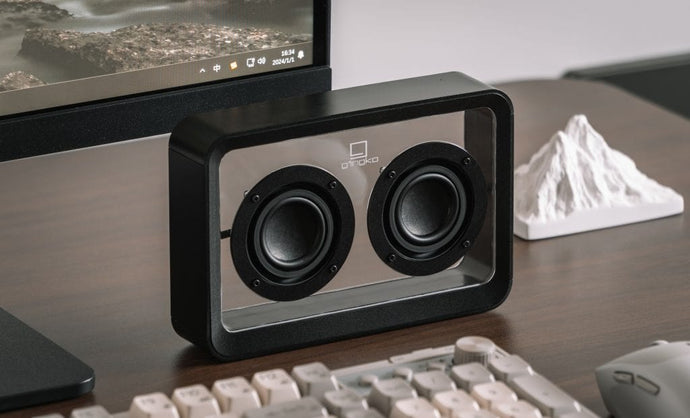 Gingko Designs Decor Black Mage See Through Speaker