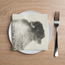 Load image into Gallery viewer, PaperProducts Design Drinkware Majestic Buffalo Lunch Napkin
