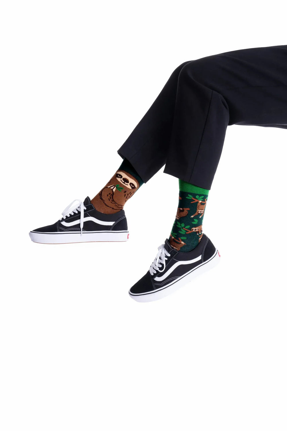 Many Mornings Socks Many Mornings Sloth Life Novelty Socks – Mismatched Unisex