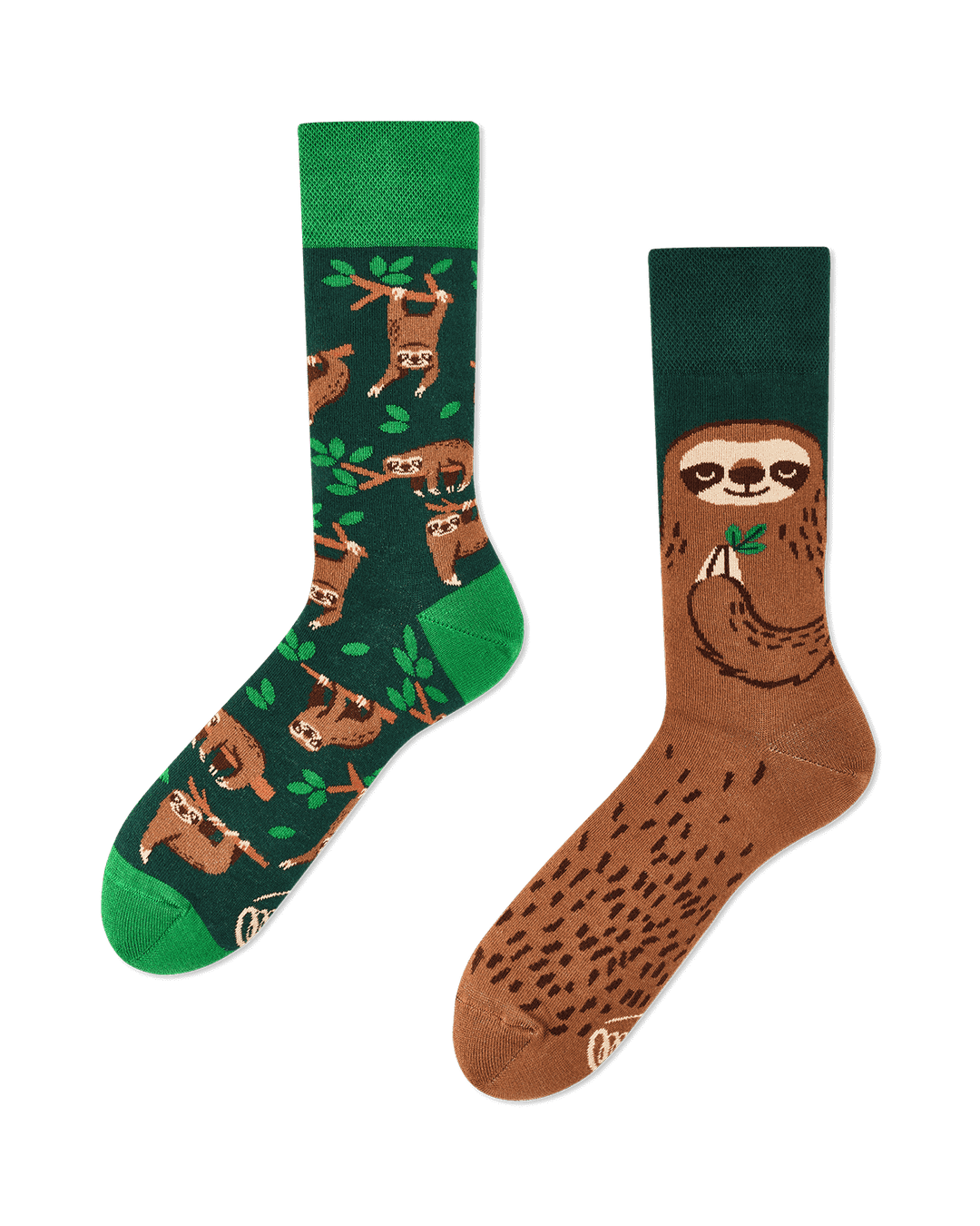 Many Mornings Socks Many Mornings Sloth Life Novelty Socks – Mismatched Unisex