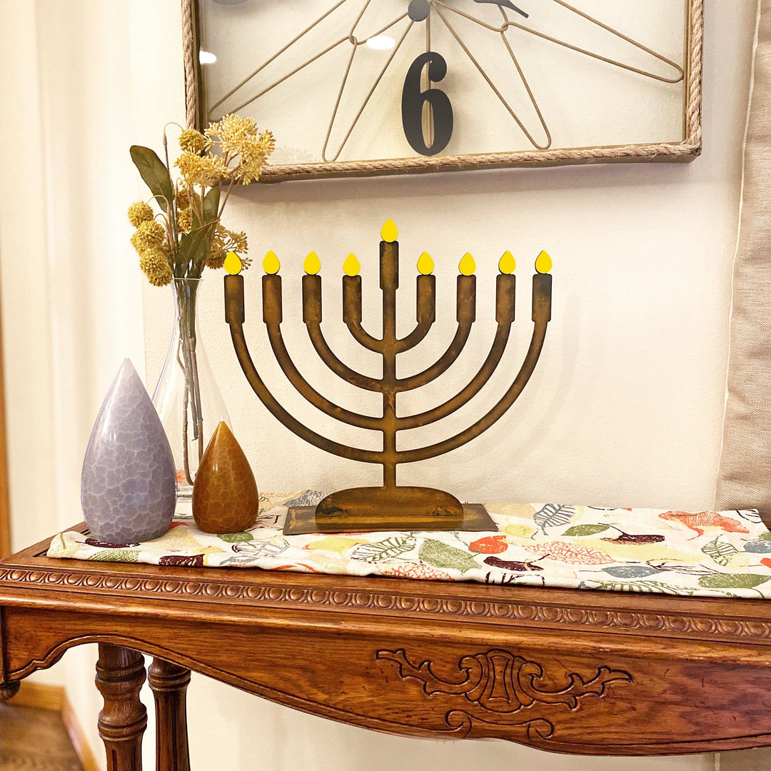 Prairie Dance Proudly Handmade in South Dakota, USA Menorah