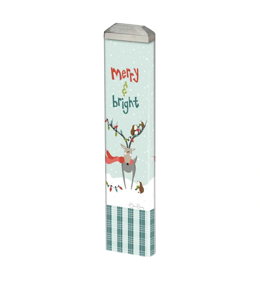 Demdaco Art Pole Merry &amp; Bright Lights 13" Mini Art Pole