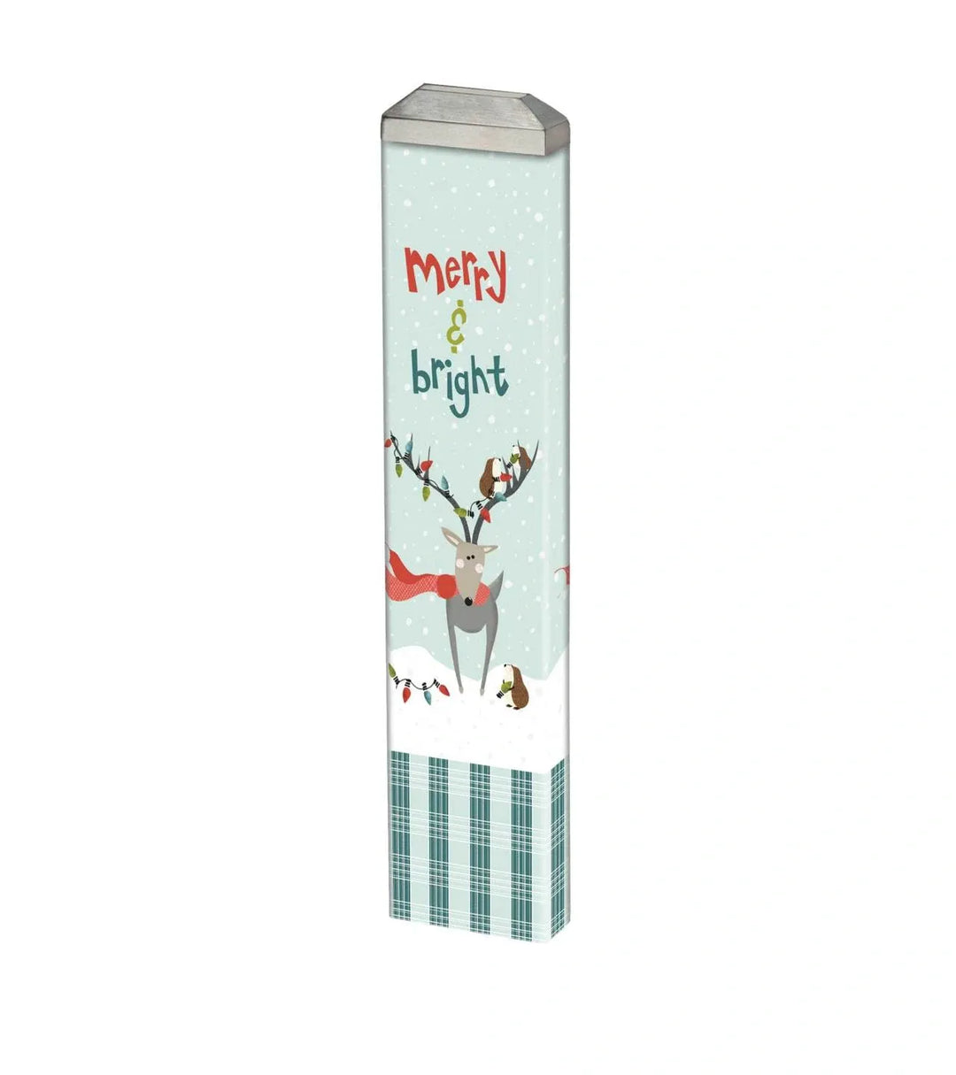 Demdaco Art Pole Merry &amp; Bright Lights 13" Mini Art Pole