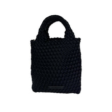 Load image into Gallery viewer, AhDorned Mia Woven Satin Phone Bag with Resin Chain
