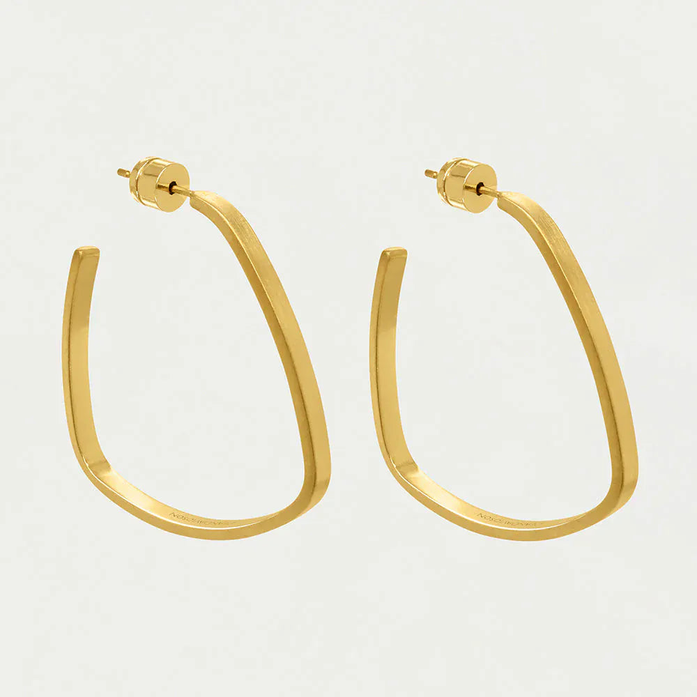 Dean Davidson Jewelry - Earrings - Dean Davidson Midi Square Hoops Gold