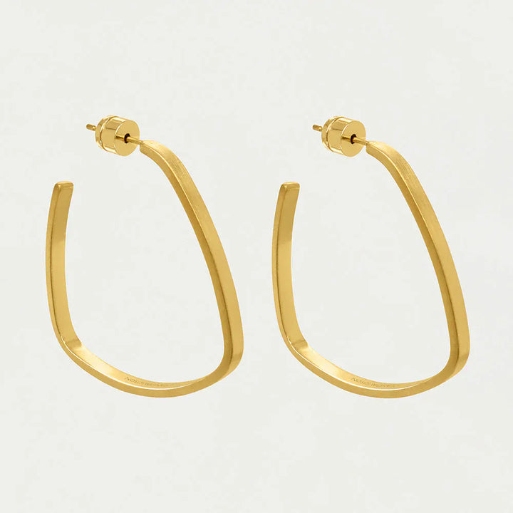 Dean Davidson Jewelry - Earrings - Dean Davidson Midi Square Hoops Gold