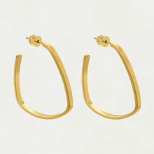 Load image into Gallery viewer, Dean Davidson Jewelry - Earrings - Dean Davidson Midi Square Hoops Gold
