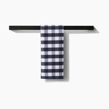 Load image into Gallery viewer, Geometry Home Decor - Linens - Geometry Kitchen Midnight Flannel Tea Towel
