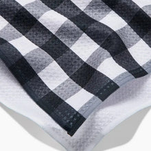 Load image into Gallery viewer, Geometry Home Decor - Linens - Geometry Kitchen Midnight Flannel Tea Towel
