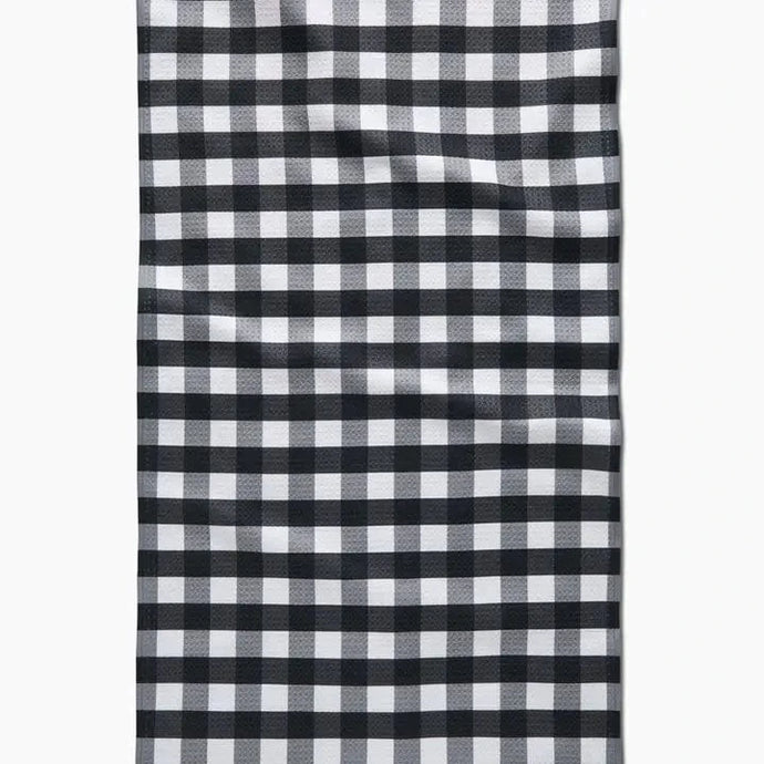 Geometry Home Decor - Linens - Geometry Kitchen Midnight Flannel Tea Towel