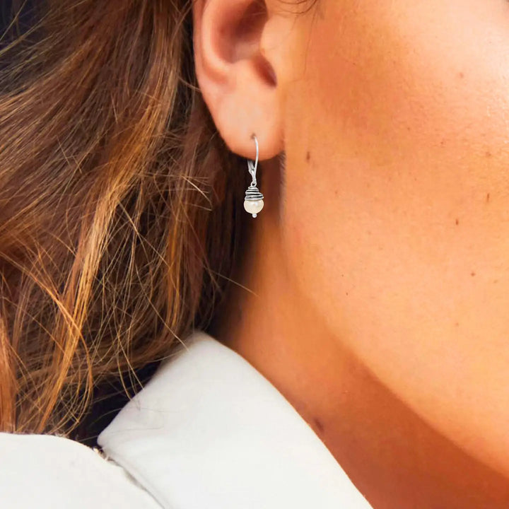 j and i jewelry Jewelry - Earrings Midnight Whisper Pearl Earrings