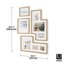 Load image into Gallery viewer, umbra Home Decor - Indoor - Furniture Lighting Mirrors Wall Art Mingle Gallery Frames, Set of 4
