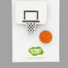 Spunky Fluff Spunky Fluff - Shaped Magnet Mini Basketball Magnets