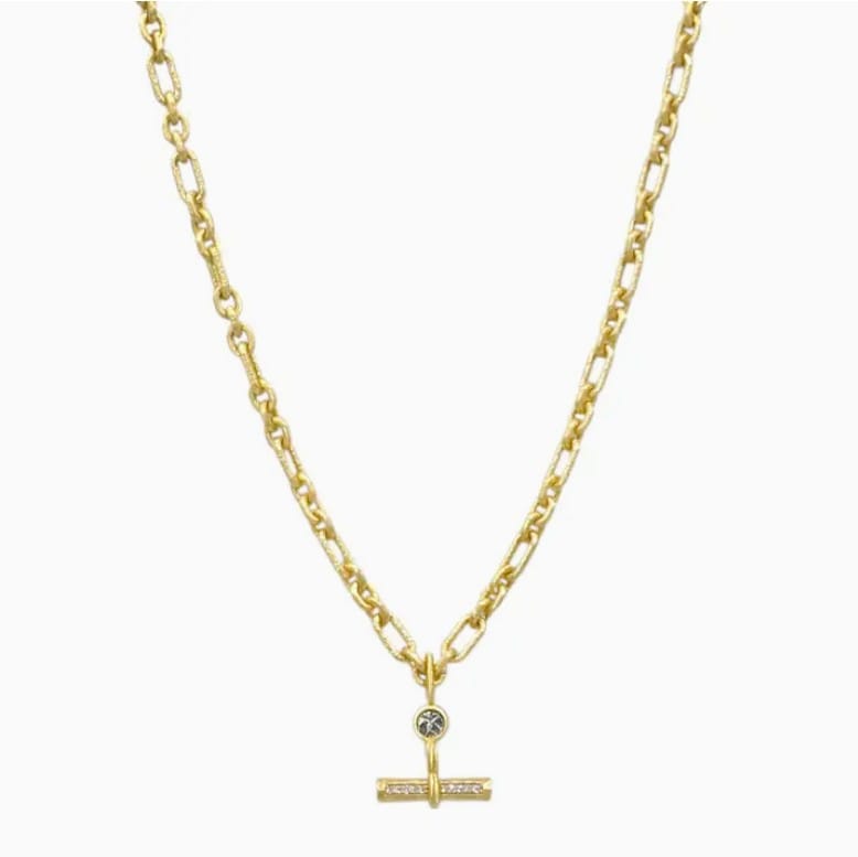 TAT2 Designs Jewelry - Necklaces Gold/Vintage Silver Mini Byron Toggle Necklace