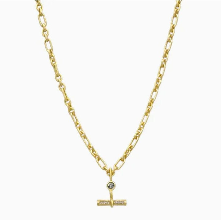 TAT2 Designs Jewelry - Necklaces Gold/Vintage Silver Mini Byron Toggle Necklace