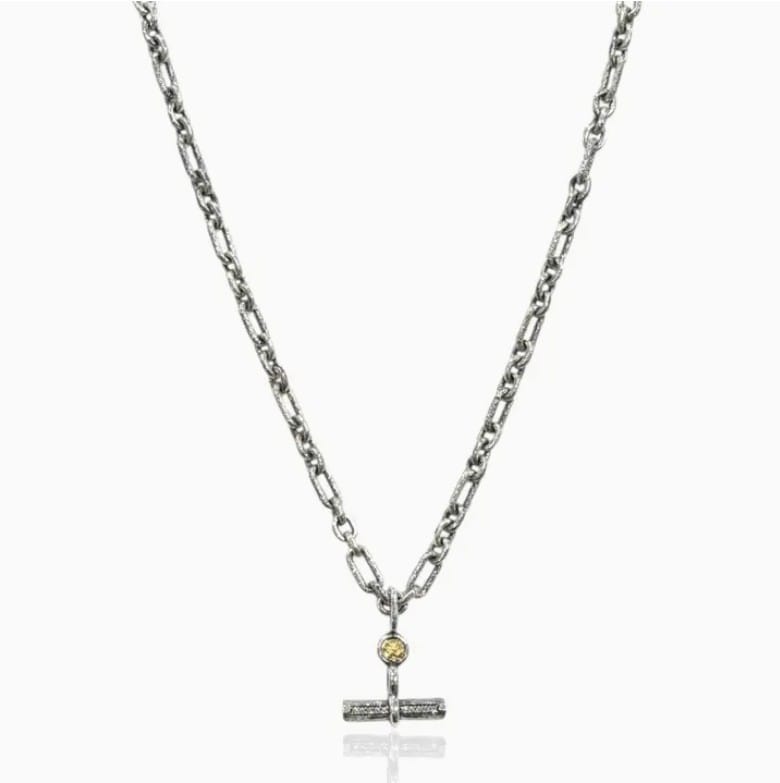 TAT2 Designs Jewelry - Necklaces Vintage Silver/Gold Mini Byron Toggle Necklace