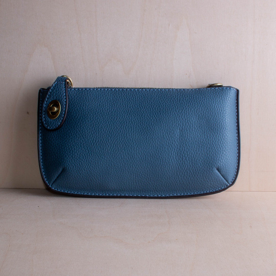 Joy Susan Chambray Mini Crossbody Clutch