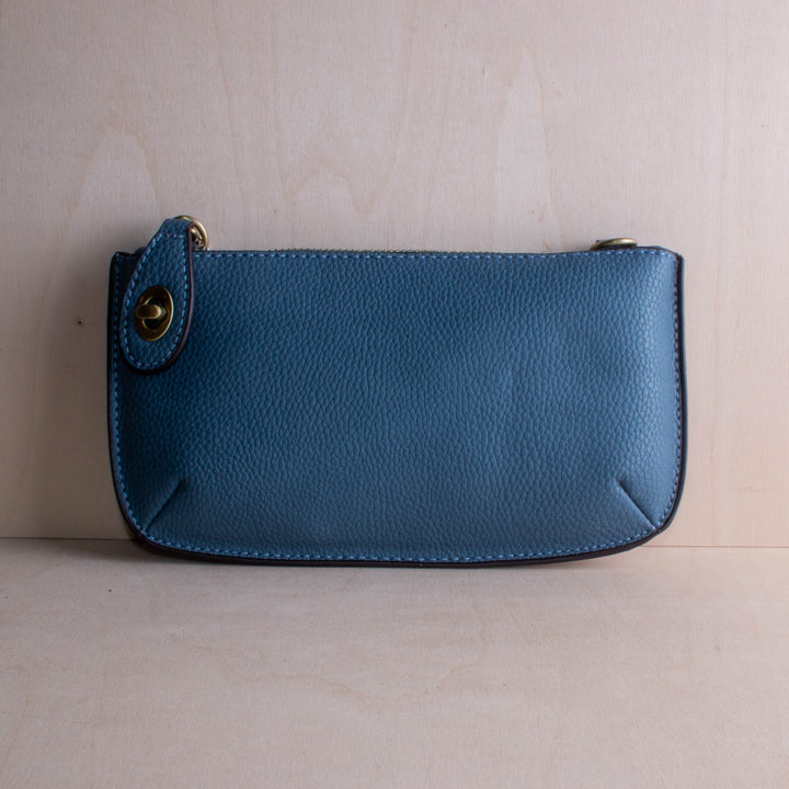 Joy Susan Chambray Mini Crossbody Clutch