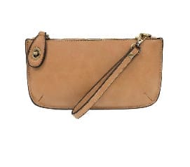 Joy Susan Golden Oak Mini Crossbody Clutch