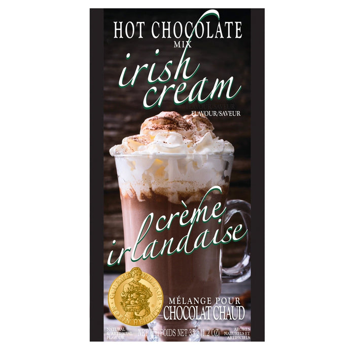 Gourmet Du Village Baking Mixes Mini Hot Chocolate Dessert Irish Cream