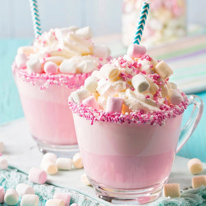 Gourmet Du Village Baking Mixes Mini Hot Chocolate Unicorn Pink, Pink Hot Chocolate Mix