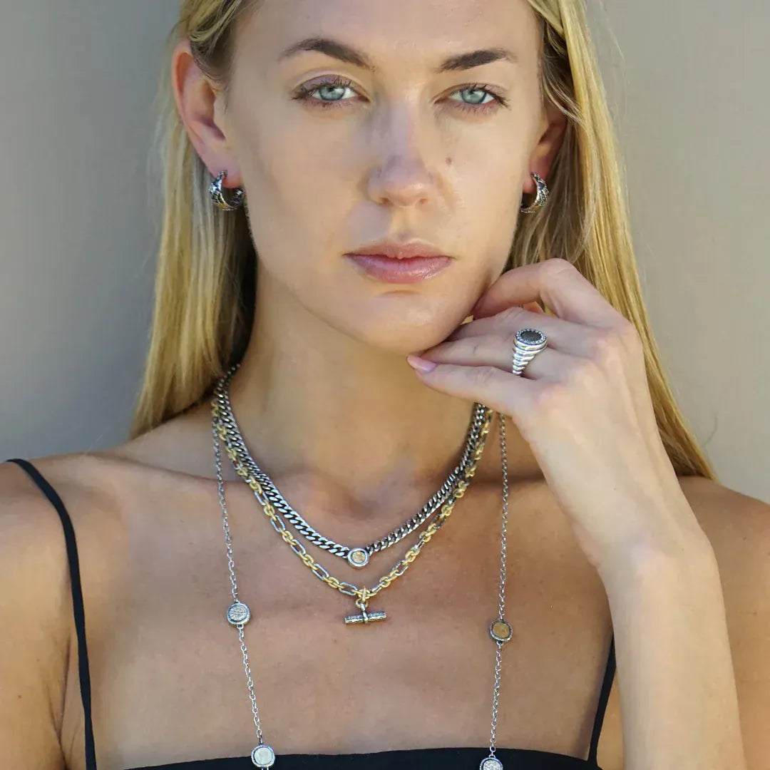 TAT2 Designs Jewelry - Necklaces Mini Olena Coin Necklace
