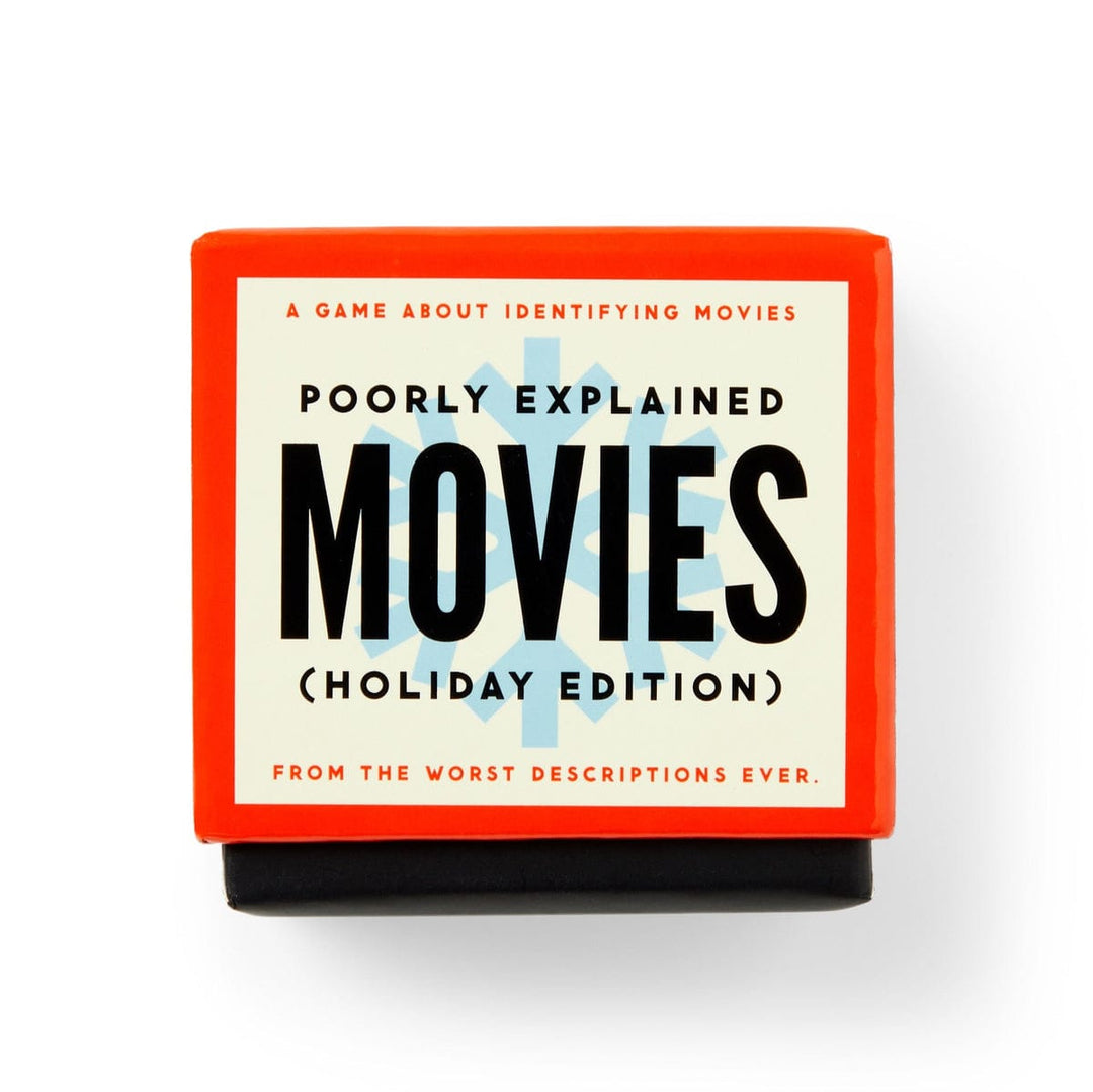 Hachette Book Group USA Game Mini Poorly Explained Movies Game – Holiday Edition