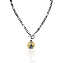 Load image into Gallery viewer, TAT2 Designs Jewelry - Necklaces Mini Silver Mesa Labradorite Charm Necklace
