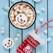 Load image into Gallery viewer, Gourmet Du Village Baking Mixes Mini Snowman Marshmallow Poop Topping
