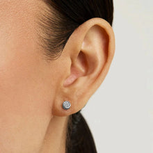 Load image into Gallery viewer, Dean Davidson Jewelry - Earrings - Dean Davidson Silver Mirabeau Pave Studs
