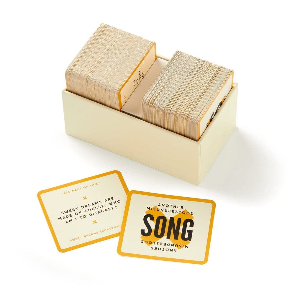 Hachette Book Group USA Game Misunderstood Songs Game