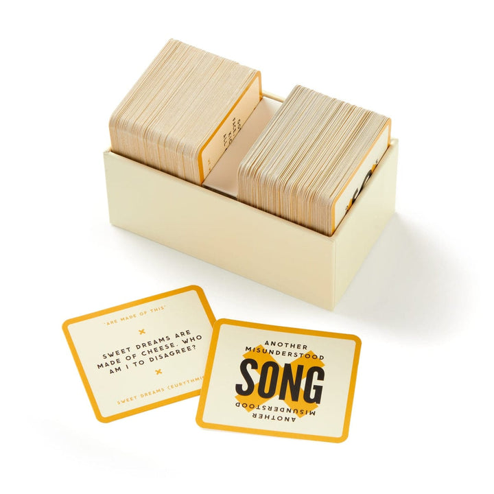 Hachette Book Group USA Game Misunderstood Songs Game
